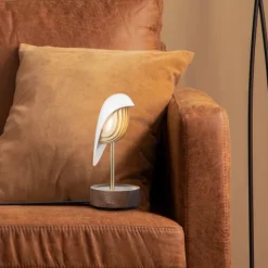 Daqi Concept Whisper väckarklocka/lampa, Ivory White