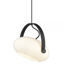 D.C pendel, opal/svart 26cm