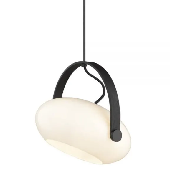 D.C pendel, opal/svart 26cm