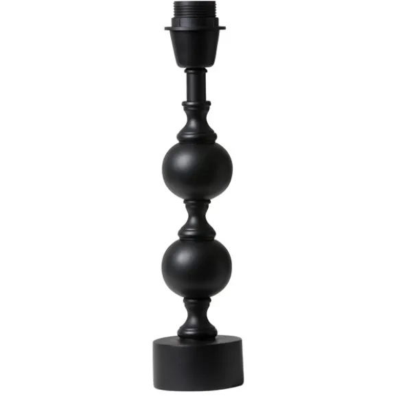 Deborah lampfot, mattsvart 35cm