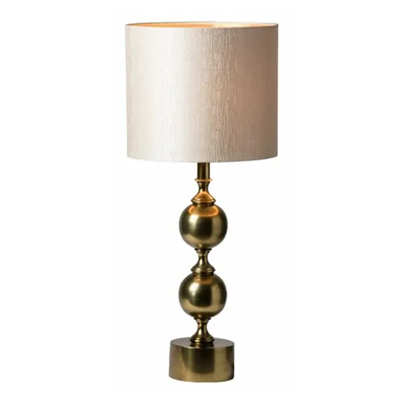 Deborah lampfot, mässing 35cm