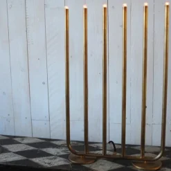 December 6 ljusstake, råmässing 50cm