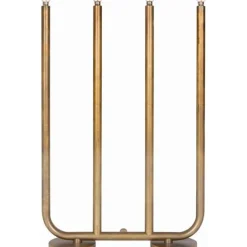 December 4 ljusstake, råmässing 36cm