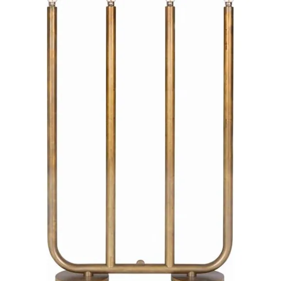 December 4 ljusstake, råmässing 36cm