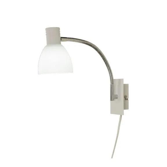 DEKA vägglampa, vit