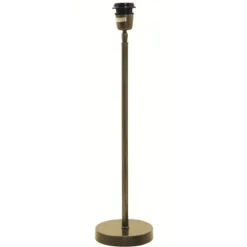Delta Lampfot Antik mässing 14cm