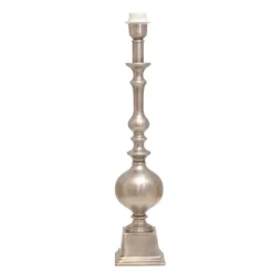 Denton Lampfot Antik silver 11cm