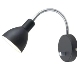 DENVER Vägglampa Svart