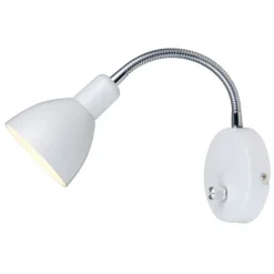 DENVER Vägglampa Vit
