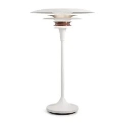 Diablo bordslampa D300 Mattvit/Rosé silver G9