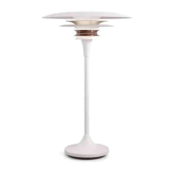 Diablo bordslampa D300 Mattvit/Rosé silver G9