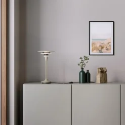 Diablo bordslampa sand/metallic bronze