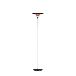 Diablo golvlampa svart/glossy red