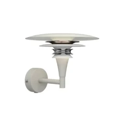 Diablo vägglampa Flat svart/Glossy red