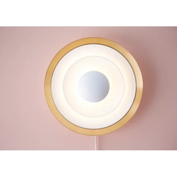 Diablo vägglampa LED, mässing 30cm