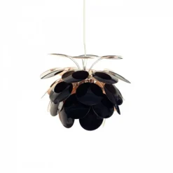 Discoco 68 taklampa, svart/guld