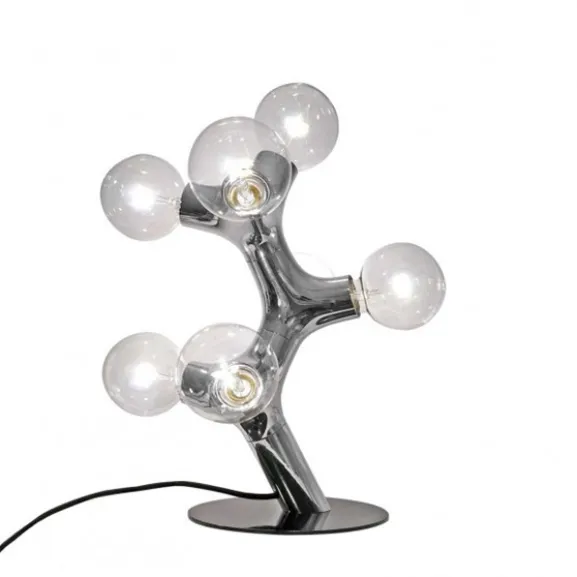 Dna triple bordslampa, krom