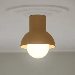 Down plafond, Dark mustard - krokupphäng