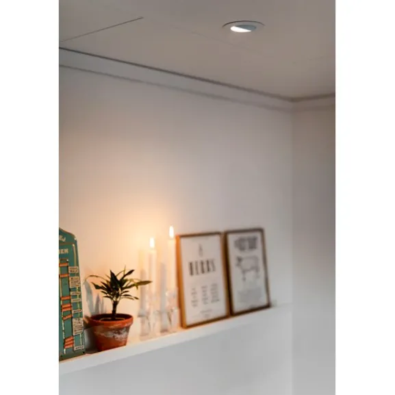 Downlight Comfort G3 Tilt Borstad Stål Tune