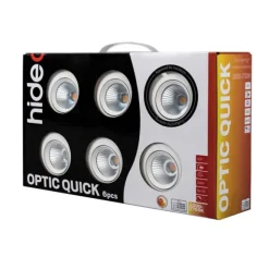 Downlight Optic Quick ISO 6-pack Vit Tune