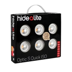 Downlight Optic S Quick ISO 6-pack Vit Tune