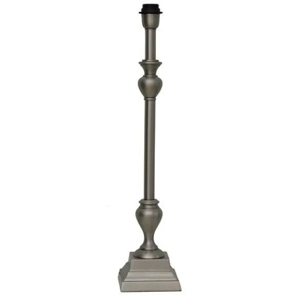 Durban Lampfot Antik silver 14cm