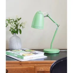 Dynamo 345 Table Lamp Matt, Matt Spring Green