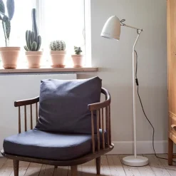 Dynamo Floor Lamp , Matt Whisper White