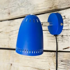 Dynamo Short Vägglampa Reflex blue