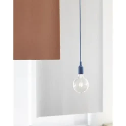 E27 Pendel LED takupphäng, ljusgrå