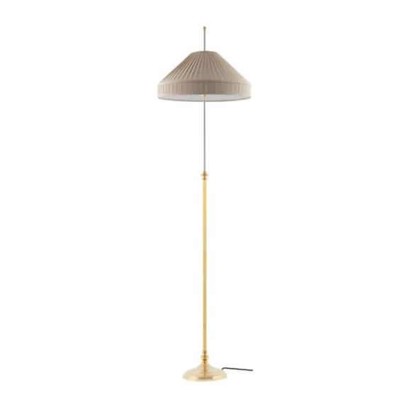 Edfeldt golvlampa, polerad mässing