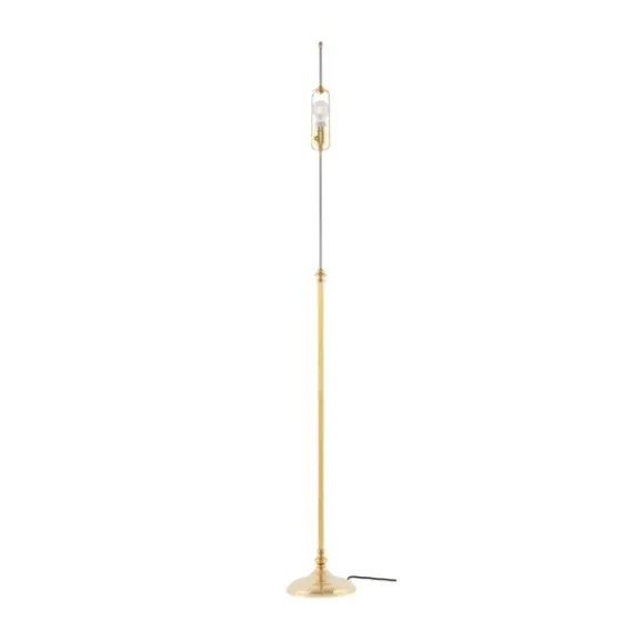 Edfeldt golvlampa, polerad mässing