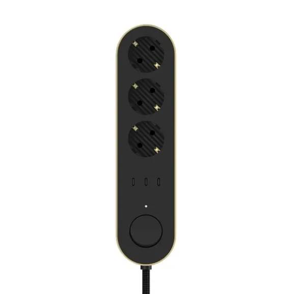 Edgar grenuttag Satin Brass