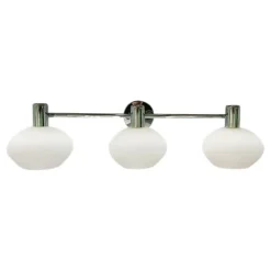 ELBA vägglampa bad 3:a, krom