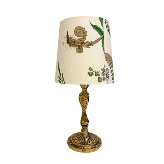 Elegans lampfot, mässing