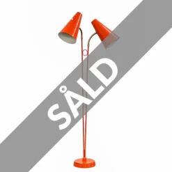 Ellie golvlampa 2-arm, orange