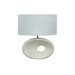 Ellipse Bordslampa, Beige/Naturvit