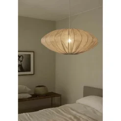 Ellipse lampskärm Linen sand 80 cm