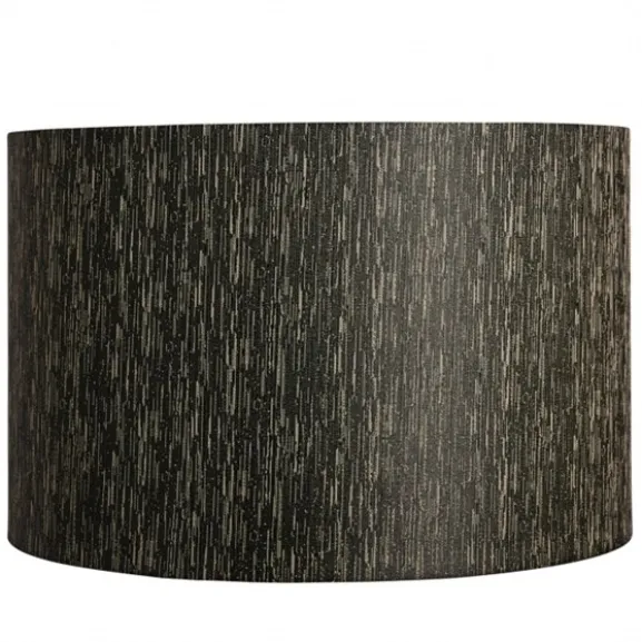Erica lampskärm, black/gold 40cm