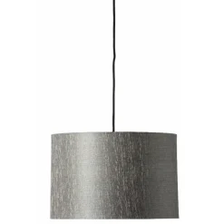Erica lampskärm, grå/guld 40 cm