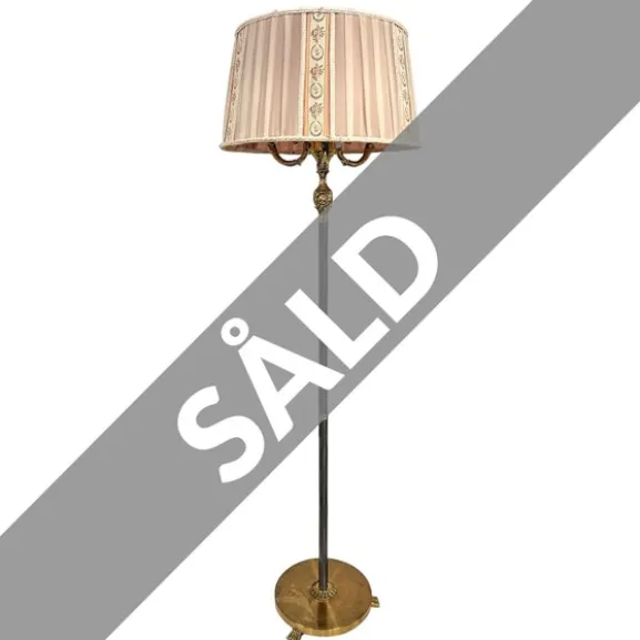 Estelle golvlampa, mässing