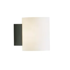 Evoke vägglampa S antracit/opal G9