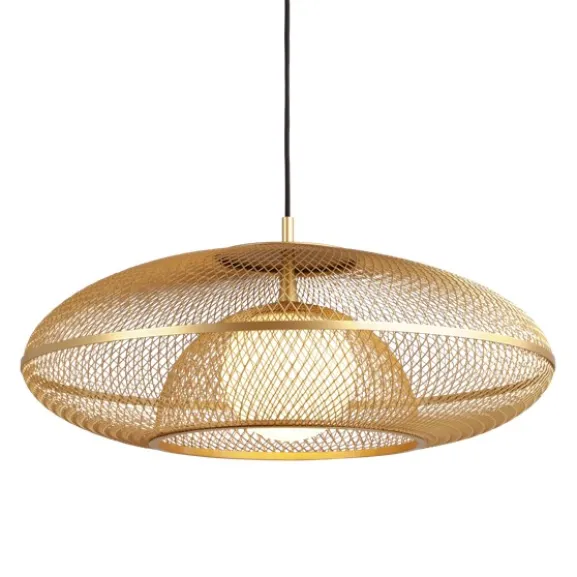 Faraday pendel, Large Brushed Brass 60 cm