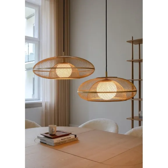 Faraday pendel, Large Brushed Brass 60 cm