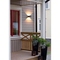 Fasadbelysning Case Wall Antracit