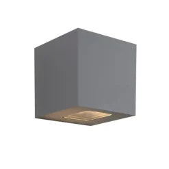 Fasadbelysning Cube XL I Grå 3000K