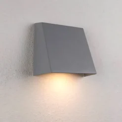 Fasadbelysning Edge Grå 3000K