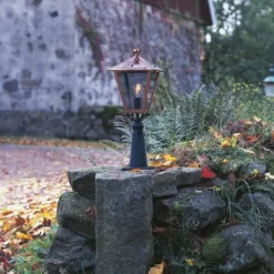 Fenix trädgårdslykta, koppar exkl. stolpe