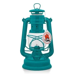 Feuerhand Stormlykta 276 Teal Blue