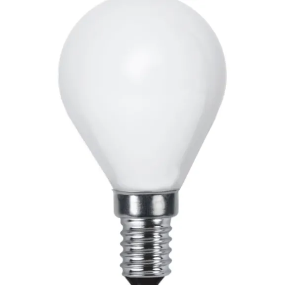 Filament-LED E14 klotlampa opal, 4.7W(40W)